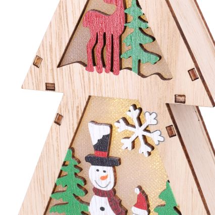 Brilagi - LED коледна декорация LED/2xAA елхичка