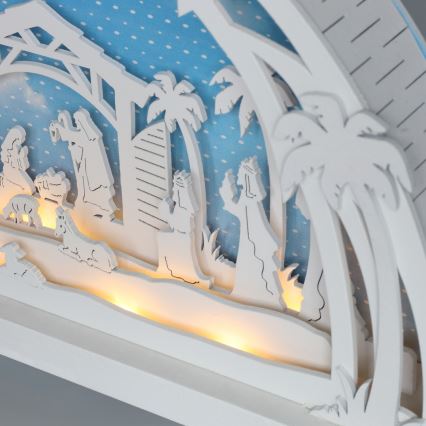 Brilagi - LED Коледна декорация LED/2xAA Вертеп