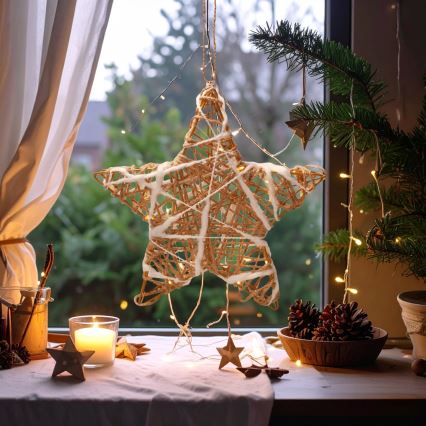 Brilagi - LED коледна декорация LED/2xAA звезда