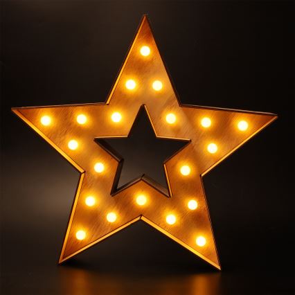 Brilagi - LED Коледна декорация LED/2xAA звезда