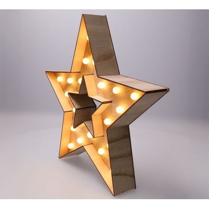 Brilagi - LED Коледна декорация LED/2xAA звезда