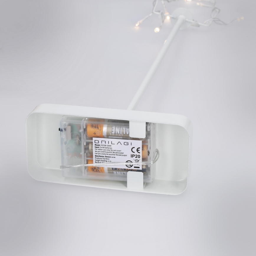 Brilagi - LED Коледна декорация LED/3xAA 62x40 cm звезда