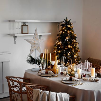 Brilagi - LED Коледна декорация LED/3xAA 66x45 см звезда