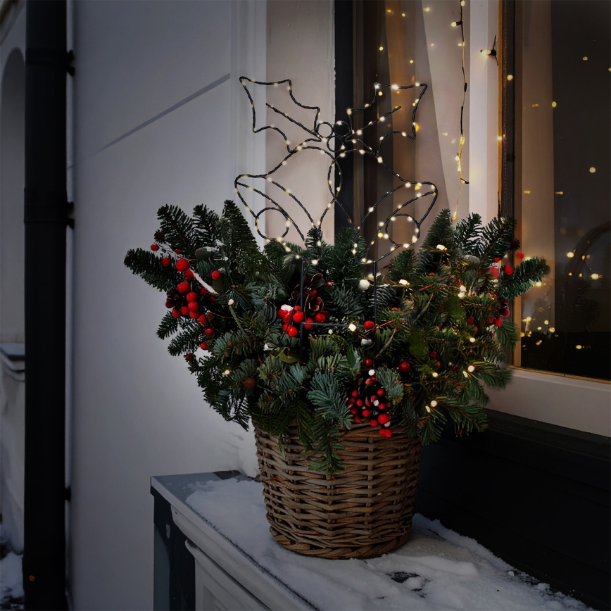 Brilagi - LED коледна декорация LED/3xAA IP44 звънчета