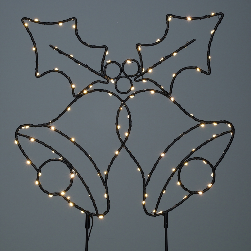 Brilagi - LED коледна декорация LED/3xAA IP44 звънчета