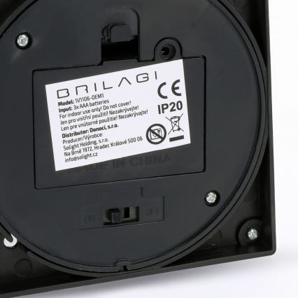 Brilagi - LED коледна декорация LED/3xAAA фенер