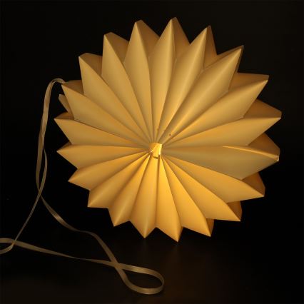 Brilagi - LED коледна декорация, снежинка, 32 см, захранване 2xAA