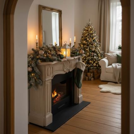 BRILAGI - LED коледна украса LED/2xAA бял фенер
