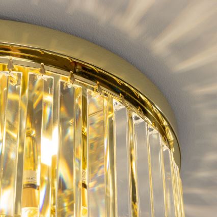 Brilagi - LED Кристален плафон MOZART 5xE14/40W/230V златист
