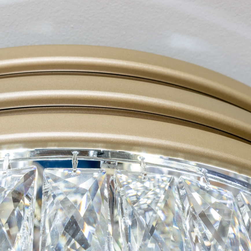 Brilagi - LED Кристален плафон VELURE 5xE14/40W/230V златист