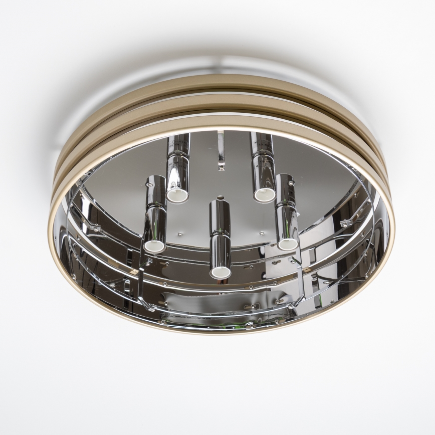 Brilagi - LED Кристален плафон VELURE 5xE14/40W/230V златист