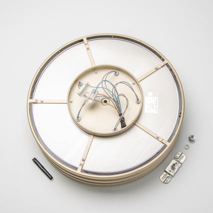 Brilagi - LED Кристален плафон VELURE 5xE14/40W/230V златист