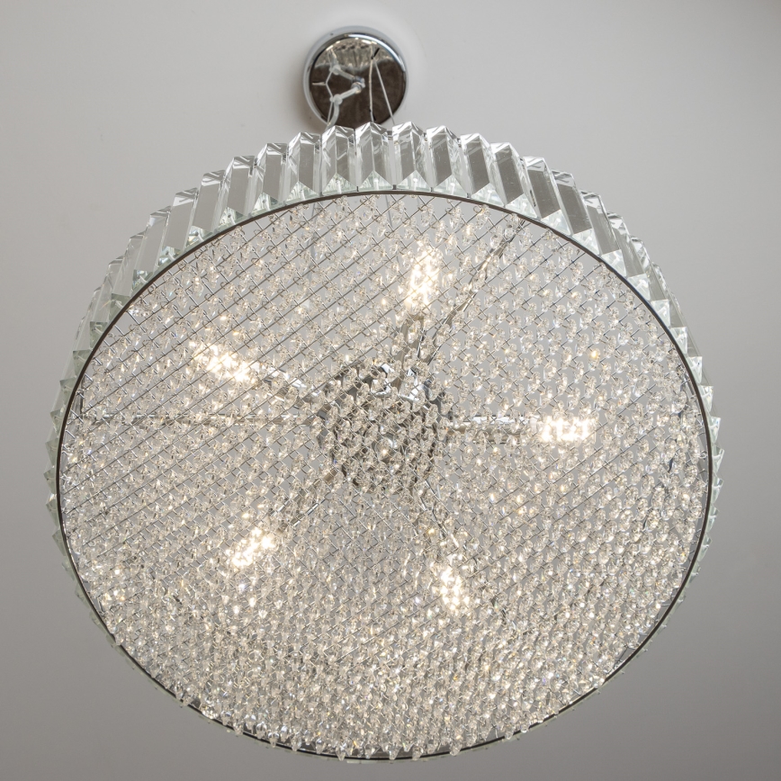 Brilagi - LED кристален полилей на кабел GLAMOUR 5xG9/42W/230V