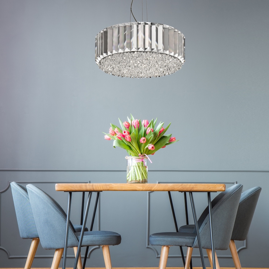 Brilagi - LED кристален полилей на кабел GLAMOUR 5xG9/42W/230V