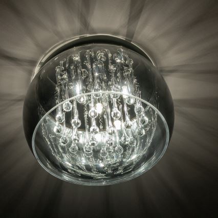 Brilagi - LED кристално таванно осветително тяло JEWEL 5xG9/40W/230V Ø 40 cm