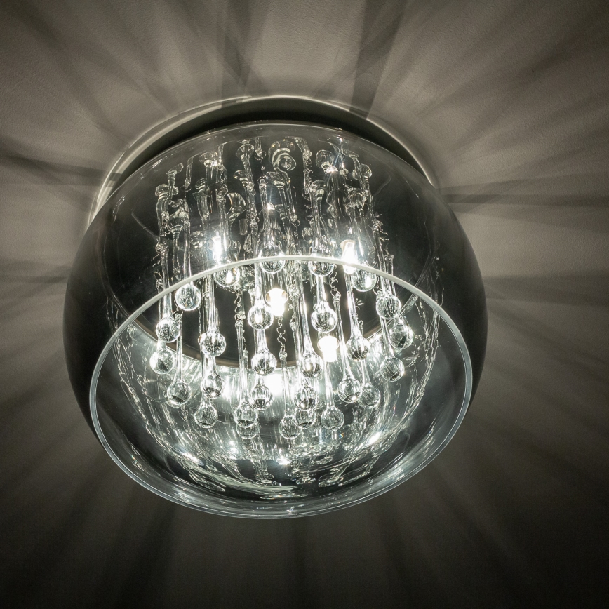 Brilagi - LED кристално таванно осветително тяло JEWEL 5xG9/40W/230V Ø 40 cm
