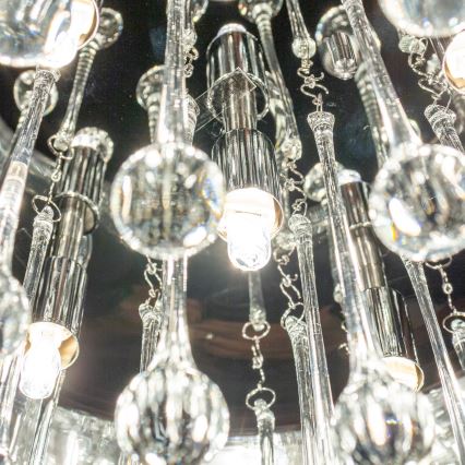 Brilagi - LED кристално таванно осветително тяло JEWEL 5xG9/40W/230V Ø 40 cm