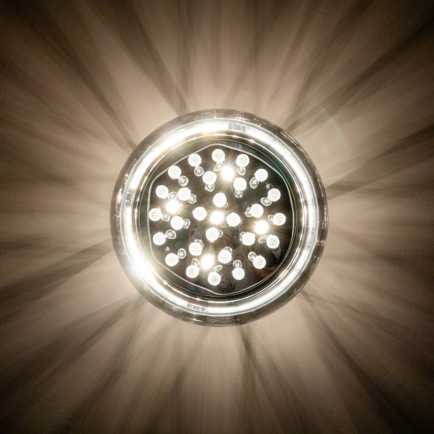 Brilagi - LED кристално таванно осветително тяло JEWEL 5xG9/40W/230V Ø 40 cm