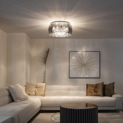 Brilagi - LED Кристална плафониера JEWEL 6xG9/42W/230V