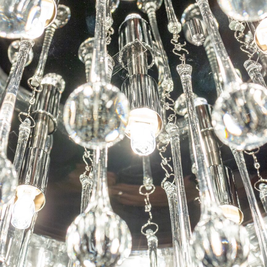 Brilagi - LED кристален таванен полилей JEWEL 5xG9/42W/230V Ø 40 см