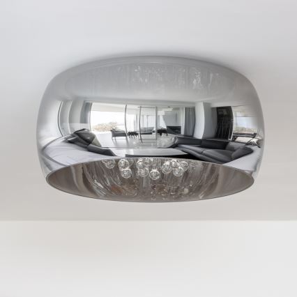 Brilagi - LED кристален таванен полилей JEWEL 6xG9/42W/230V pr. 50 cm