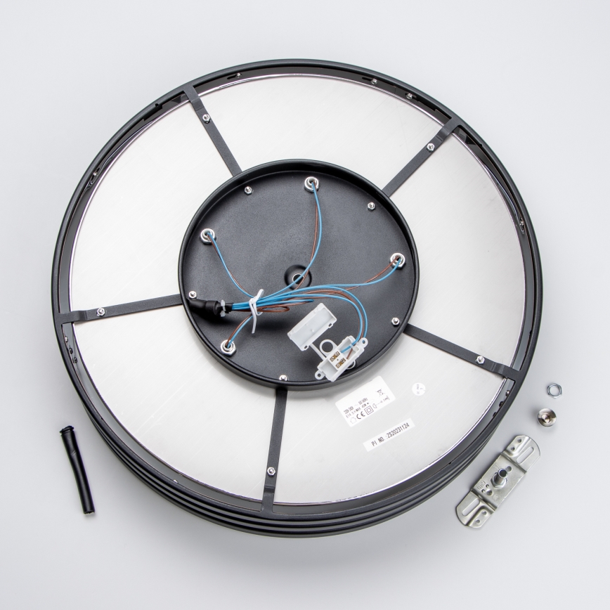 Brilagi - LED кристален таванен полилей VELURE 5xE14/40W/230V диам. 46 см черен