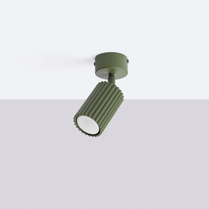 Brilagi - Насочващо осветително тяло CRESTO 1xGU10/10W/230V зелено