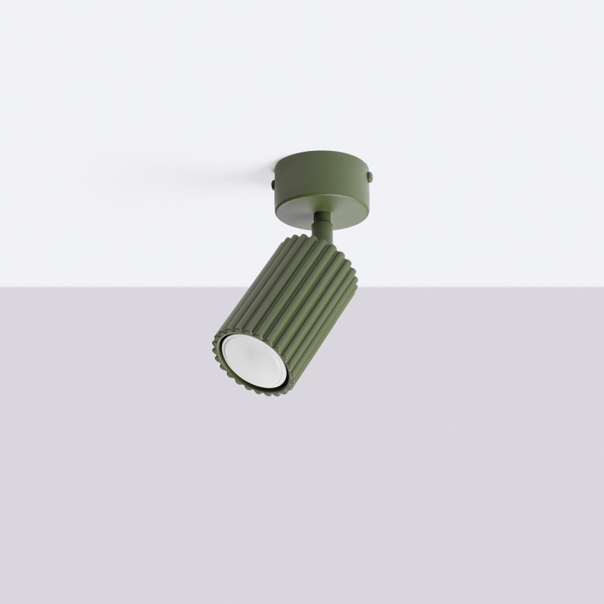 Brilagi - Насочващо осветително тяло CRESTO 1xGU10/10W/230V зелено