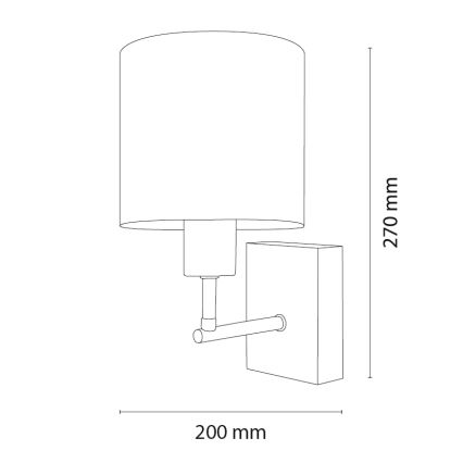 Brilagi - Детска стенна лампа BOBO WOOD 1xE27/25W/230V дъб/черен/бял/зелен/джунгла