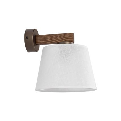 Brilagi - Настенна лампа LATTE 1xE27/60W/230V бор/бяла