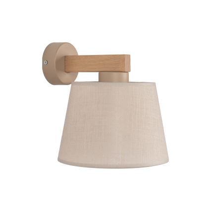 Brilagi - Настенна лампа LATTE SABIA 1xE27/60W/230V бор/бежов
