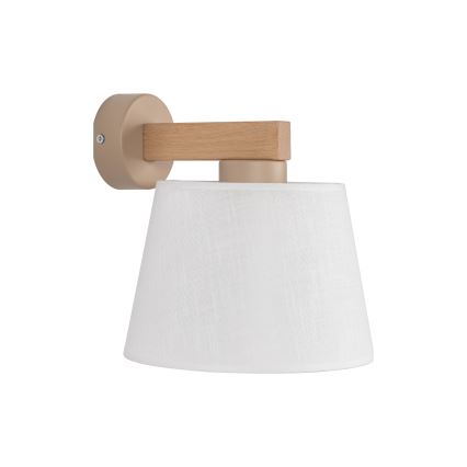 Brilagi - Настенна лампа LATTE SABIA 1xE27/60W/230V, бор/бял