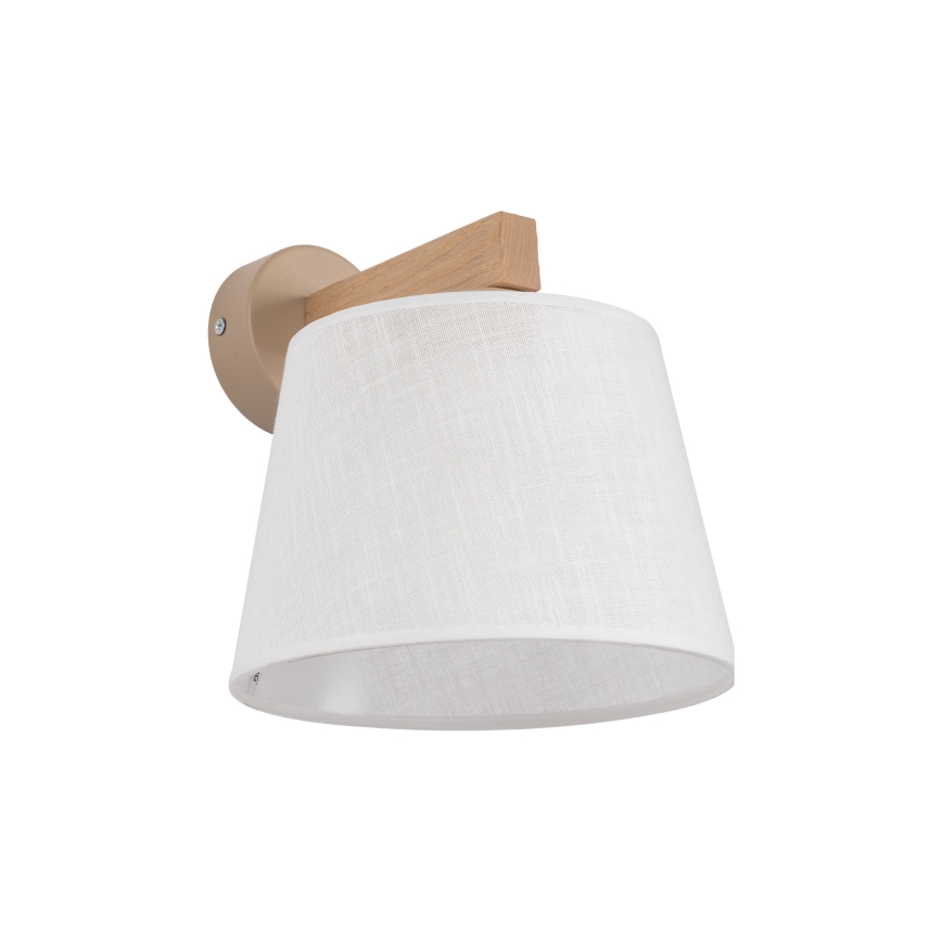 Brilagi - Настенна лампа LATTE SABIA 1xE27/60W/230V, бор/бял