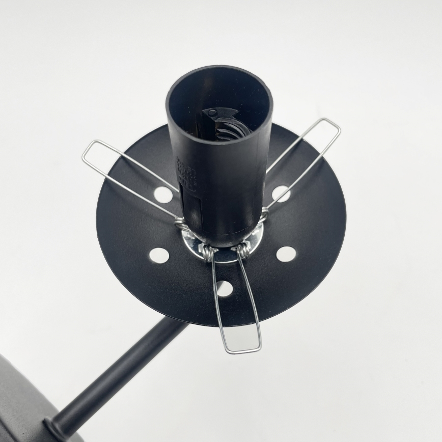 Brilagi - Настенна лампа MALIVA 1xE14/15W/230V черна/прозрачна