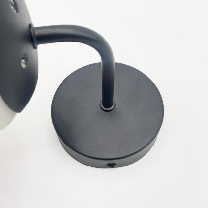 Brilagi - Настенна лампа MALIVA 1xE14/15W/230V черна/бяла