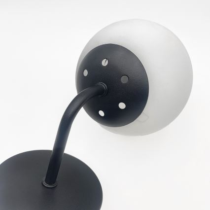 Brilagi - Настенна лампа MALIVA 1xE14/15W/230V черна/бяла