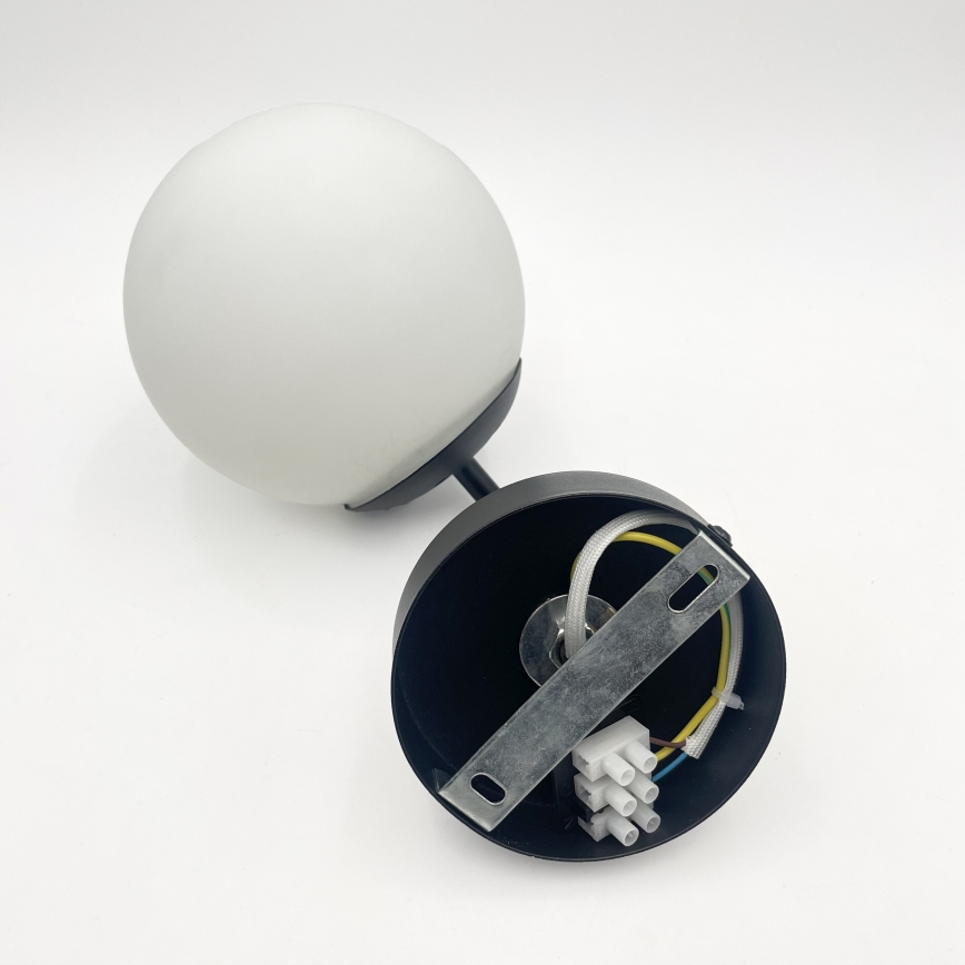 Brilagi - Настенна лампа MALIVA 1xE14/15W/230V черна/бяла