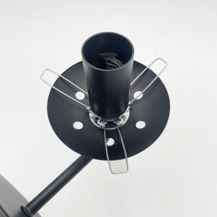 Brilagi - Настенна лампа MALIVA 1xE14/15W/230V черна/прозрачна