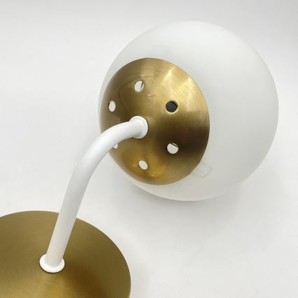 Brilagi - Настенна лампа MALIVA 1xE14/15W/230V златна/бяла