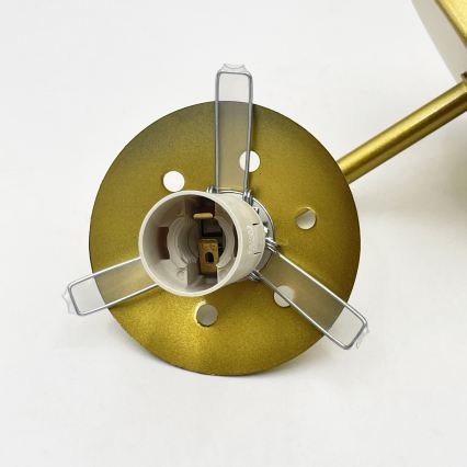 Brilagi - Настенна лампа MALIVA 1xE14/15W/230V златна/бяла