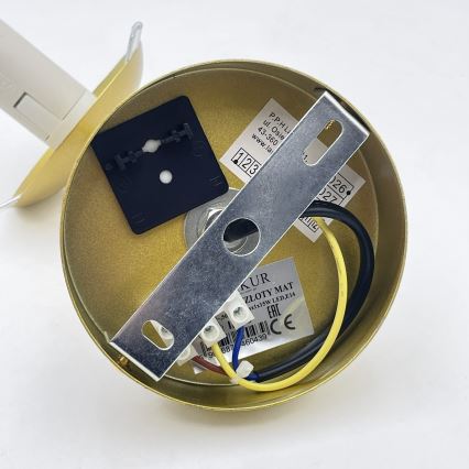 Brilagi - Настенна лампа MALIVA 1xE14/15W/230V златна/бяла