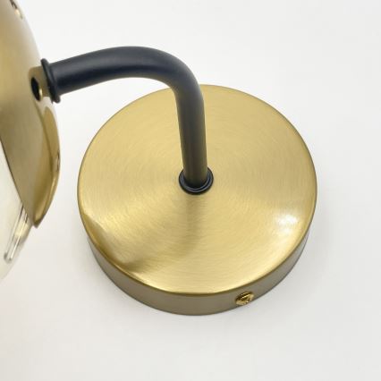 Brilagi - Настенна лампа MALIVA 1xE14/15W/230V златна