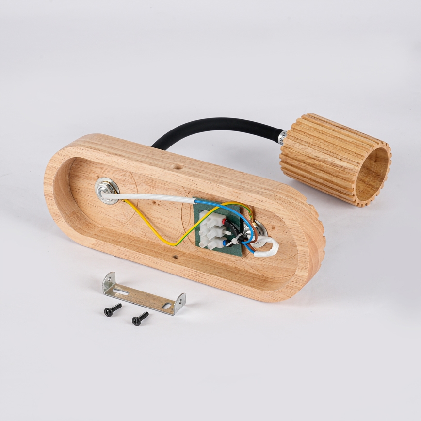 Brilagi - Настенна лампа MODERN WOOD 1xG9/5W/230V + 1xGU10/8W дърво