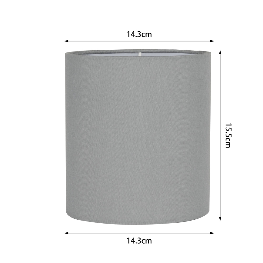 Brilagi - Настенна лампа NUBILA WOOD 1xE27/25W/230V дъб/черен/светло сив