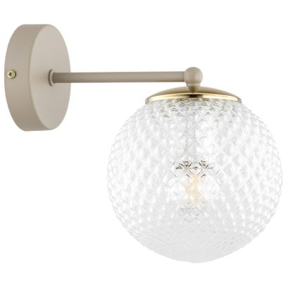 Brilagi - Настенна лампа STELLA 1xE27/60W/230V бежова/златна