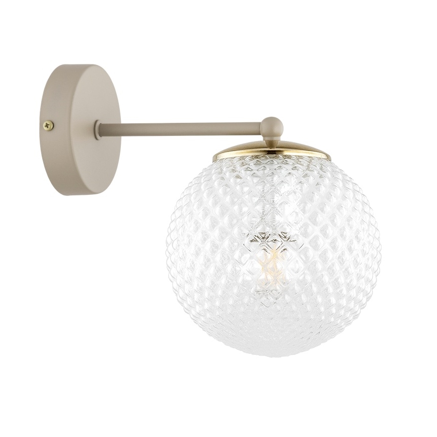 Brilagi - Настенна лампа STELLA 1xE27/60W/230V бежова/златна