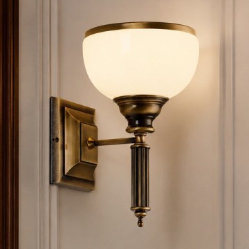 Brilagi - Настенна лампа TAURUS 1xE27/15W/230V бронзова