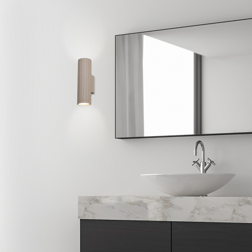 Brilagi - Настенно осветително тяло CRISPINA 2xGU10/10W/230V 20 см бежово