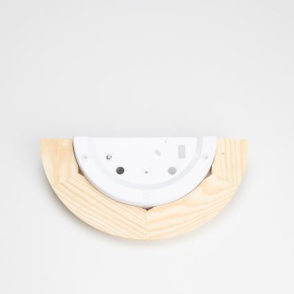 Brilagi - Настенно осветително тяло ORBIS 1xE27/60W/230V 30 cm, борова дървесина