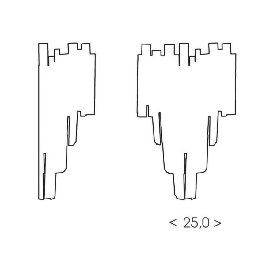 BRILAGI - Настенно осветително тяло VERVE 2xE14/40W/230V черно